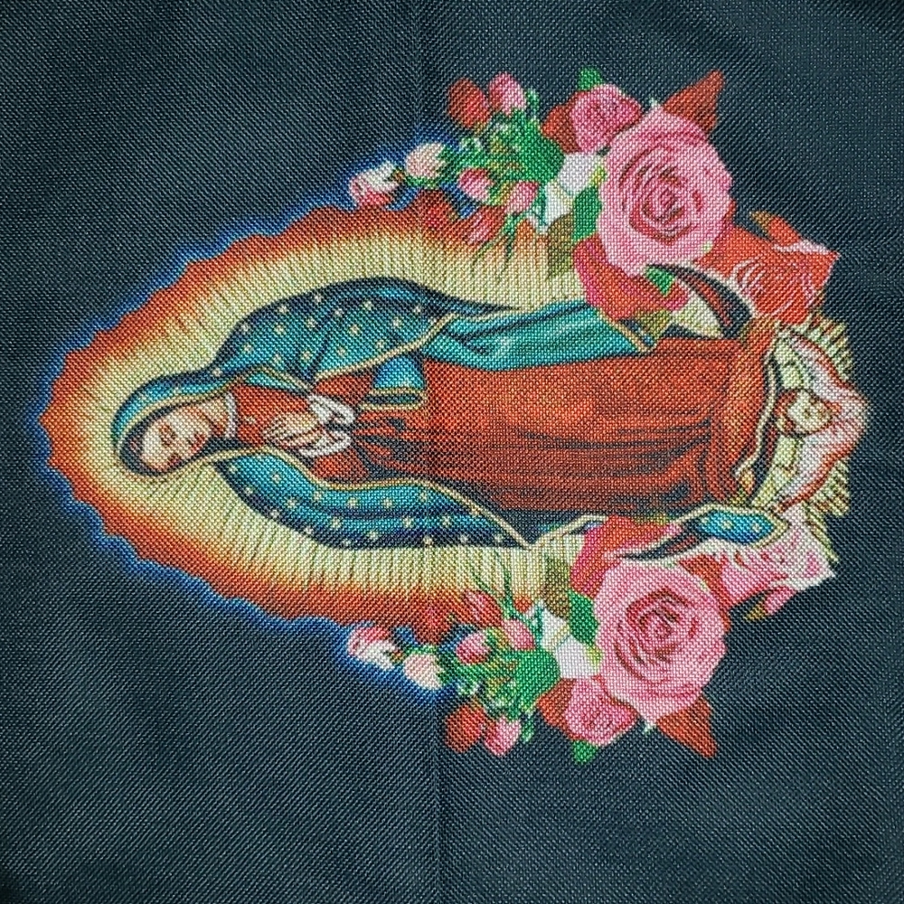 Our Lady of Guadalupe Pillow Cover. Nuestra Señora de Guadalupe. Virgen de Guada - Picture 10 of 10